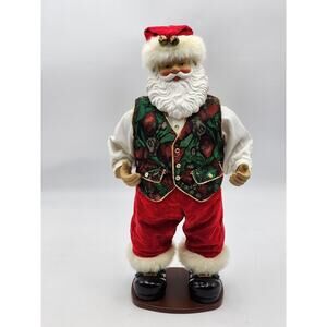 Rockin' Around The Christmas Tree 17" Santa Christmas Fantasy 1999 No Adapter